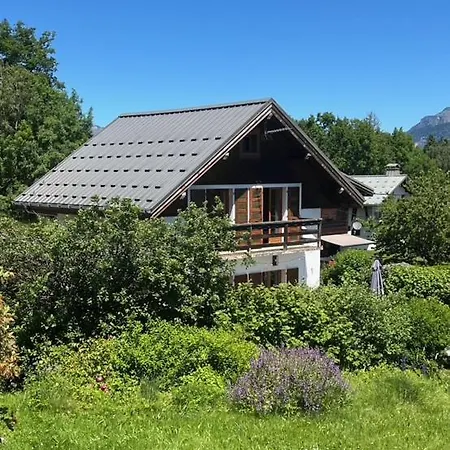 木屋 Taiga Face Au Montblanc Et A 7min De Megeve *