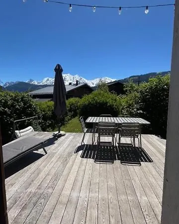 Taïga Face Au Montblanc Et à 7min De Megève Chalet *