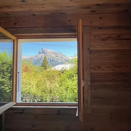 Chalet Taïga Face Au Montblanc Et à 7min De Megève *