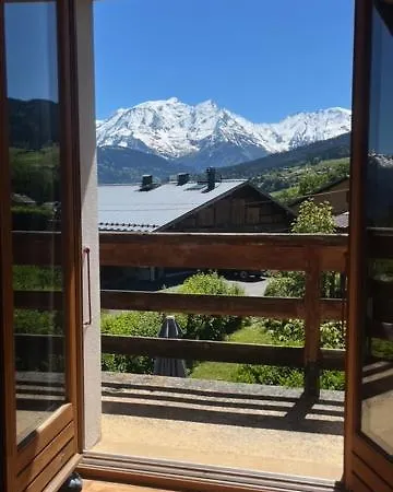 Taïga Face Au Montblanc Et à 7min De Megève *