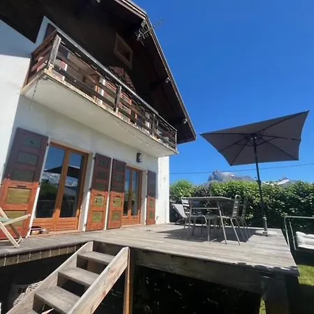 Chalet Taïga Face Au Montblanc Et à 7min De Megève *